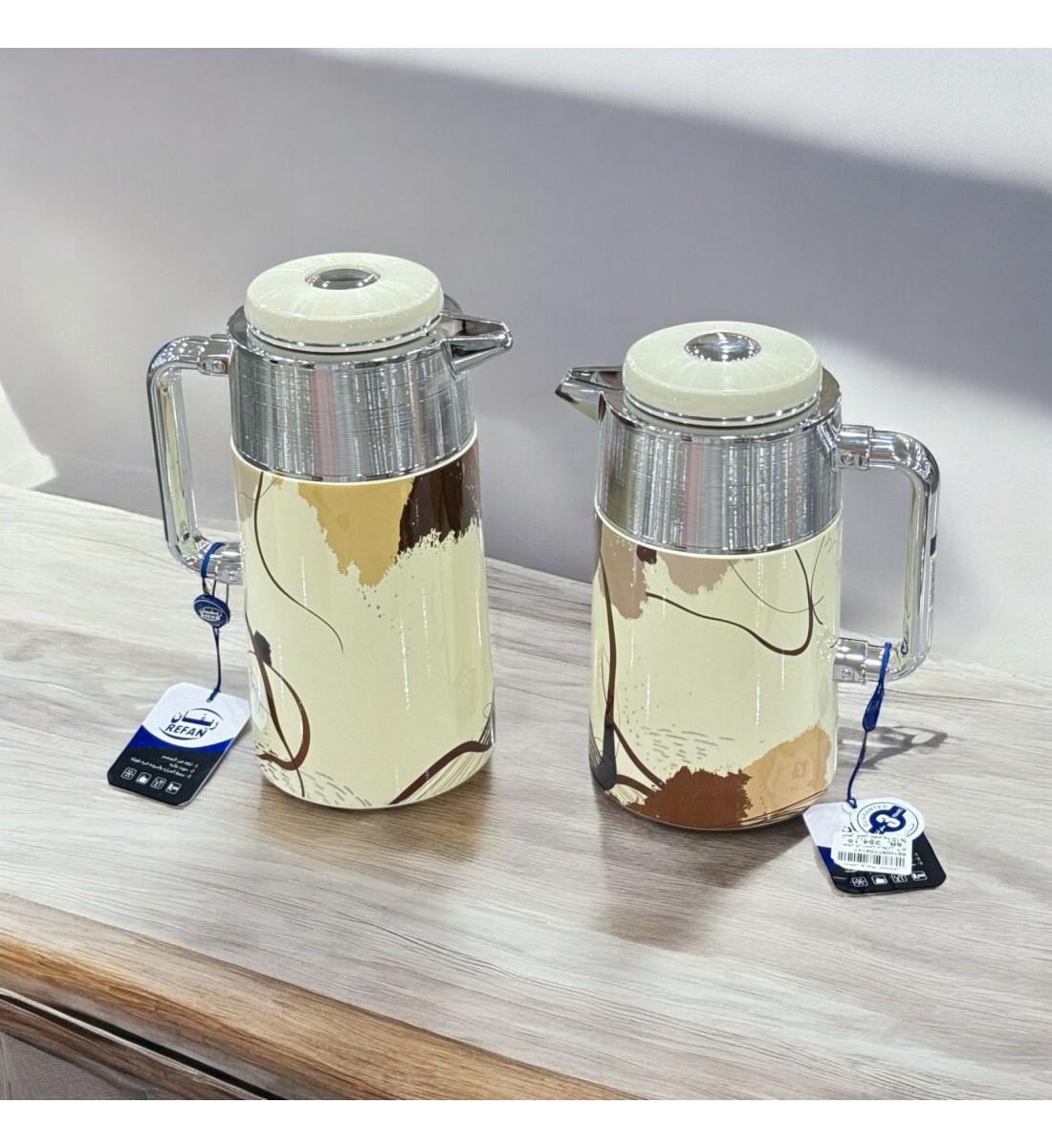 طقم ترمس شاي وقهوة  ريفان بيج 2قطع 