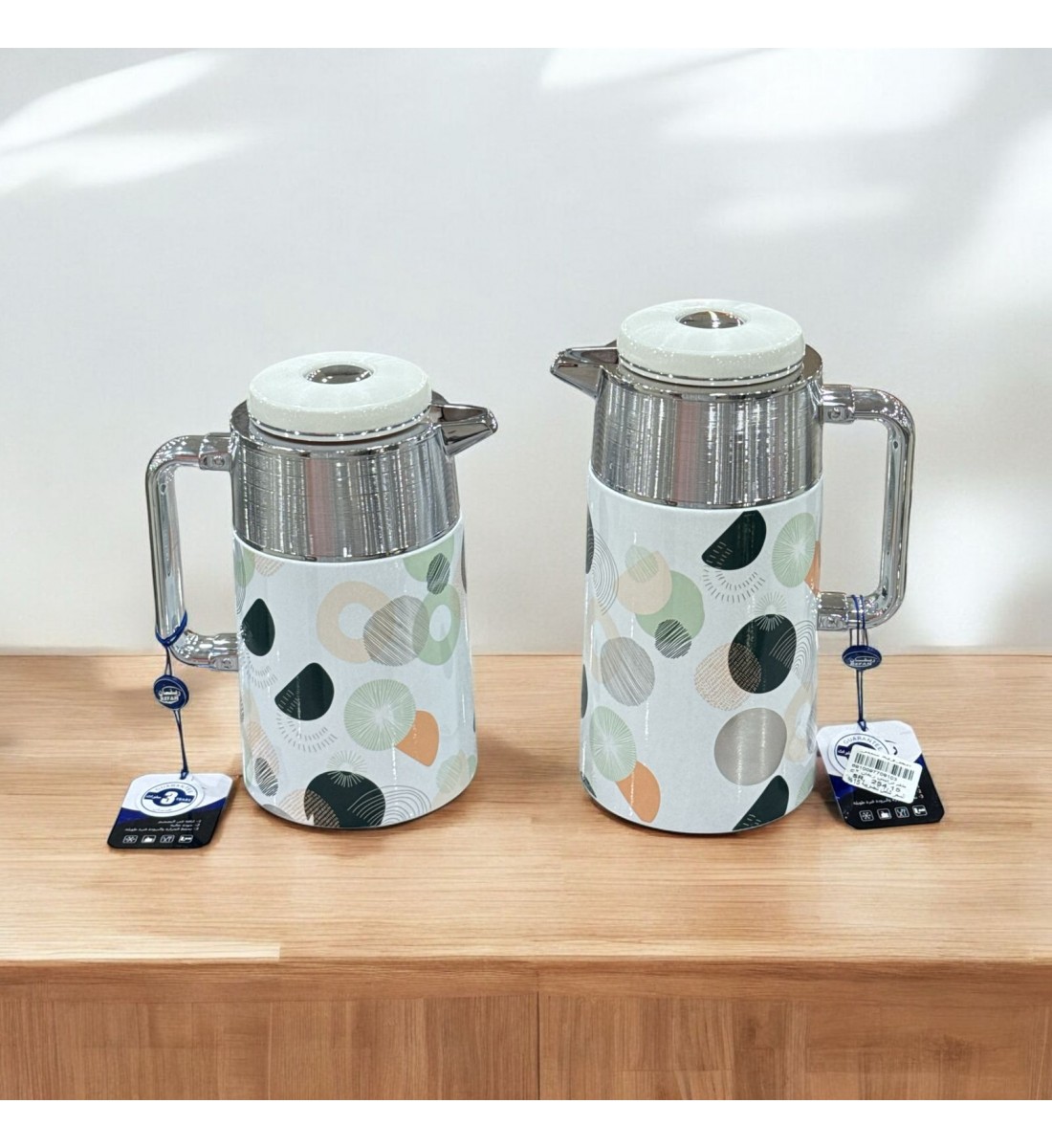 طقم ترمس شاي وقهوة ريفان ملون 2قطع طقم ترمس شاي وقهوة ريفان ملون 2قطع