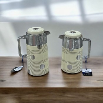 طقم ترمس شاي وقهوة  ريفان ملون 2قطع 