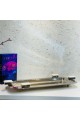 Stainless steel serving plate 48 x 21 x 3 cm