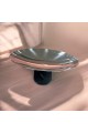 Stainless steel serving plate and base size 32×32×13cm