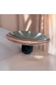 Stainless steel serving plate and base size 32×32×13cm