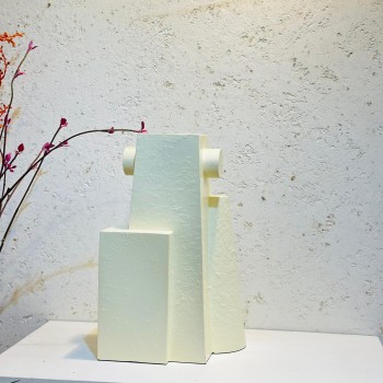 زينة ديكور بتصميم نحت  تجريدي   -40×30×20سم 