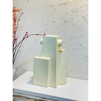 زينة ديكور بتصميم نحت  تجريدي   -40×30×20سم 