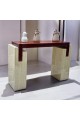 Alternative entrance marble surface alternative marble beige on brown 140 x 40 x 90 cm (custom product)