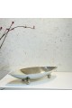 Stainless steel serving bowl 38 x 19 x 8 cm