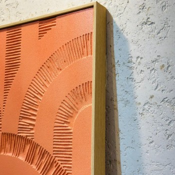 لوحة اطار خشبي فلين  تصميم انيق  100×100سم 