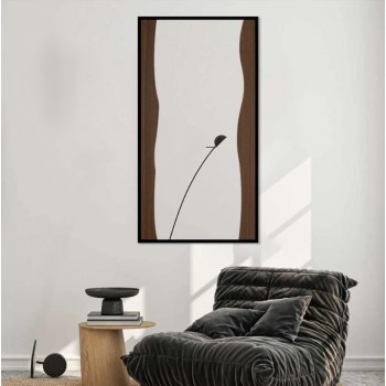 مرايات حائط خشبية نهر  (المنتج تفصيل )