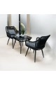 Tea table set, 2 chairs and a table
