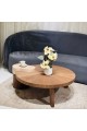 طاولة قهوه بنمط عصري خشب 106×93×38سم طاولة قهوه بنمط عصري خشب 106×93×38سم