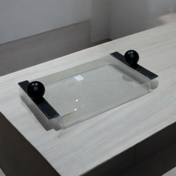 طوفرية تقديم اكريلك43×25×4سم 