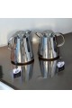 2-piece silver thermos set