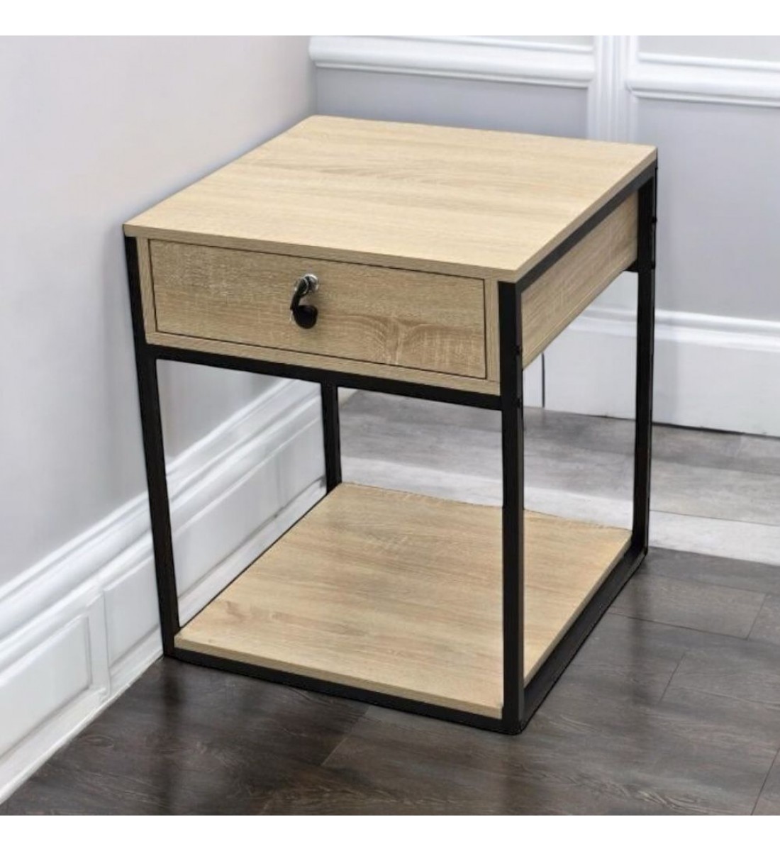 طاولة جانبية خشب مقاس 60*50*50 سم