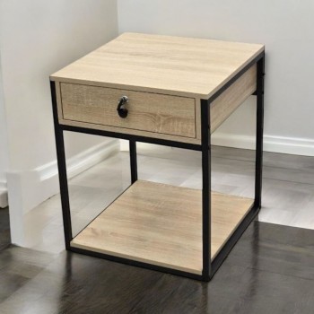 طاولة جانبية خشب مقاس 60*50*50 سم