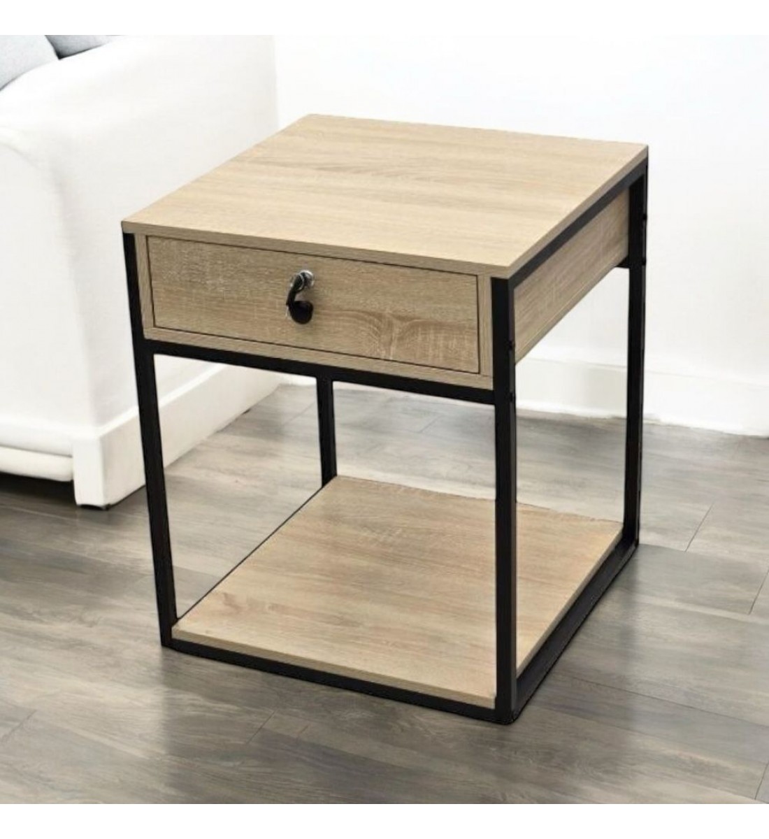 طاولة جانبية خشب مقاس 60*50*50 سم