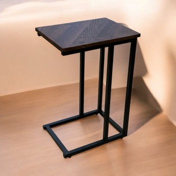 طاولة جانبية خشب بني من هوم كارفينج -60×30×40سم 