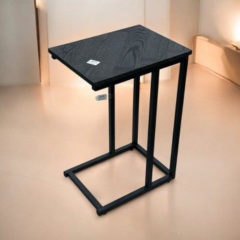 طاولة جانبية خشب اسود من هوم كارفينج -60×30×40سم 