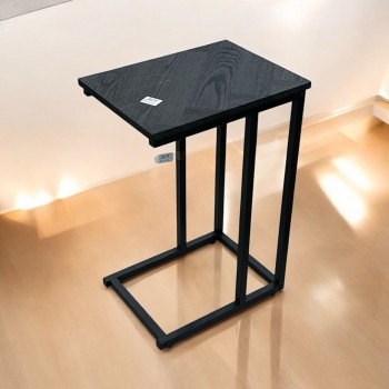 طاولة جانبية خشب اسود من هوم كارفينج -60×30×40سم 