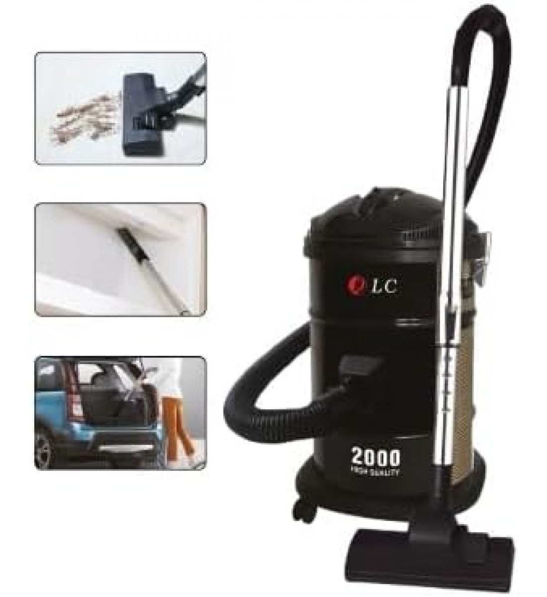 مكنسة كهربائية DLC-39031B DLC برميل الواط/ 2000السعة / 21 لتر