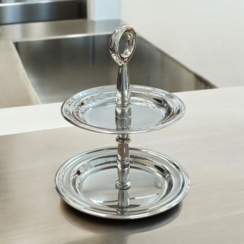 شيال حلا تقديم من الاستانلس استيل   18×13×13سم 