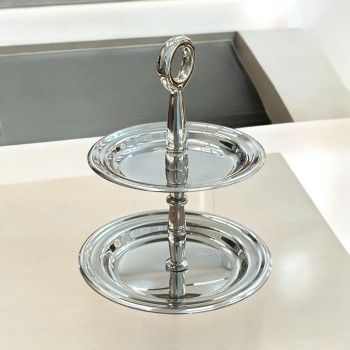 شيال حلا تقديم من الاستانلس استيل   18×13×13سم 