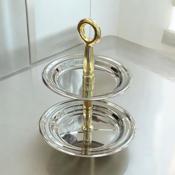 شيال حلا تقديم من الاستانلس استيل   18×13×13سم 