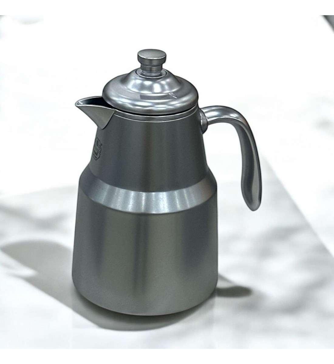 ترمس شهد أنيق ومميز استيل ــ كروم مطفي ــ 0.65 لتر ترمس شهد أنيق ومميز استيل ــ كروم مطفي ــ 0.65 لتر