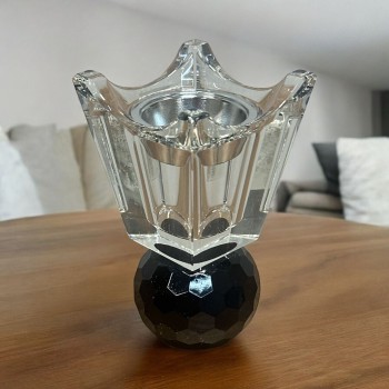 مبخرة كرستال شفاف 13×7×7سم 