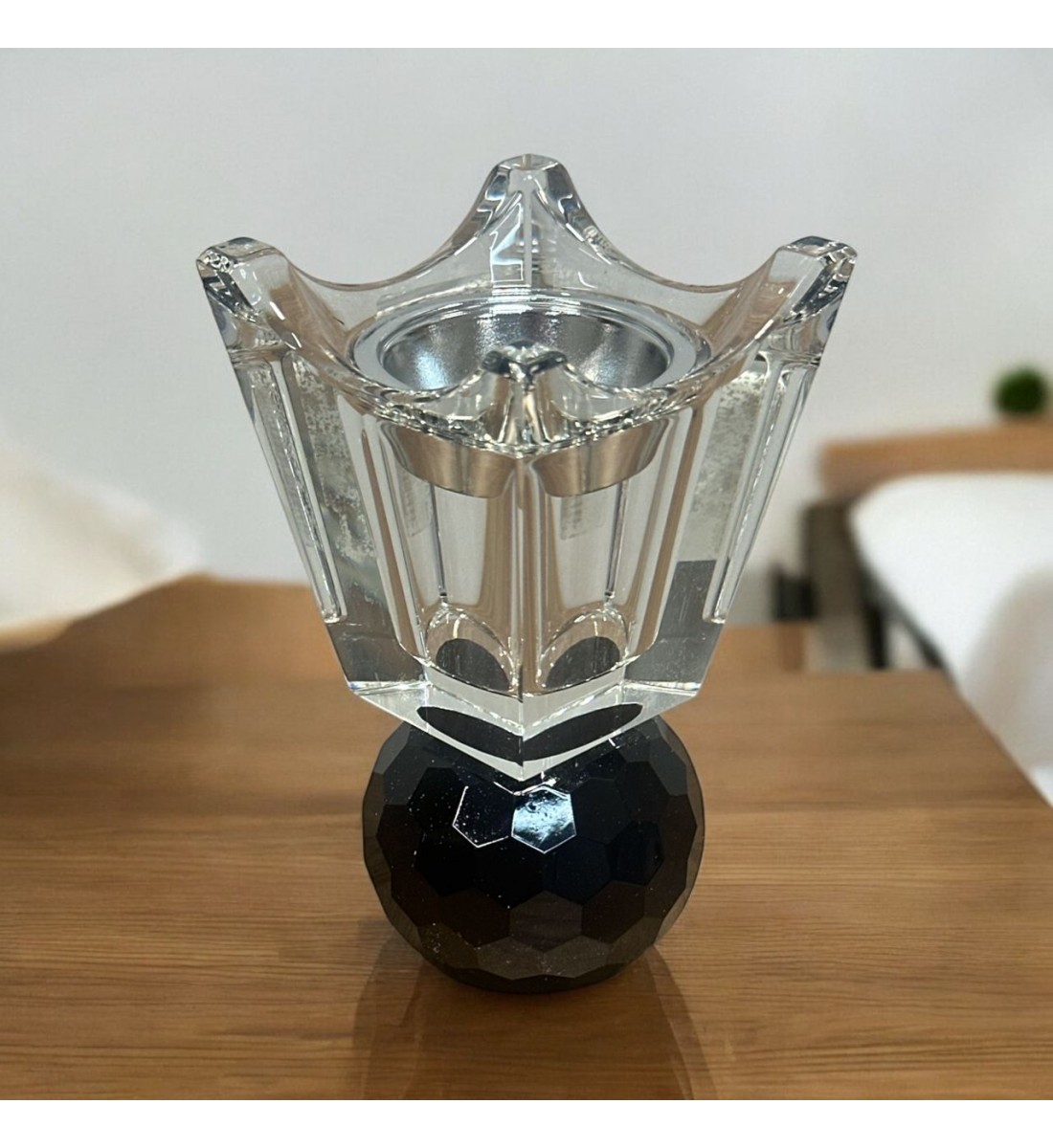 مبخرة كرستال شفاف 13×7×7سم 