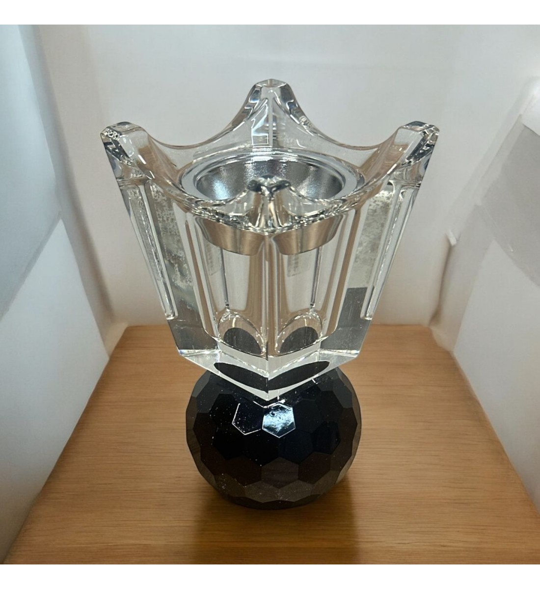 مبخرة كرستال شفاف 13×7×7سم 