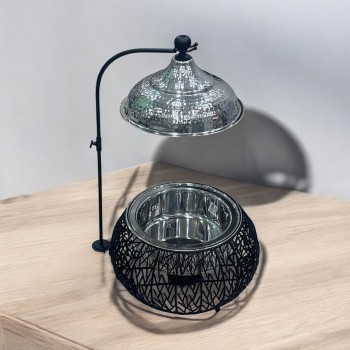 سخان طعام من الستانلس ستيل هندي غطاء استيل –4لتر 