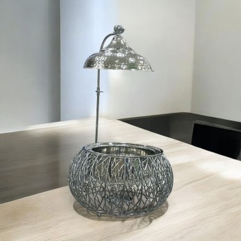 سخان طعام من الستانلس ستيل هندي غطاء استيل –4لتر 