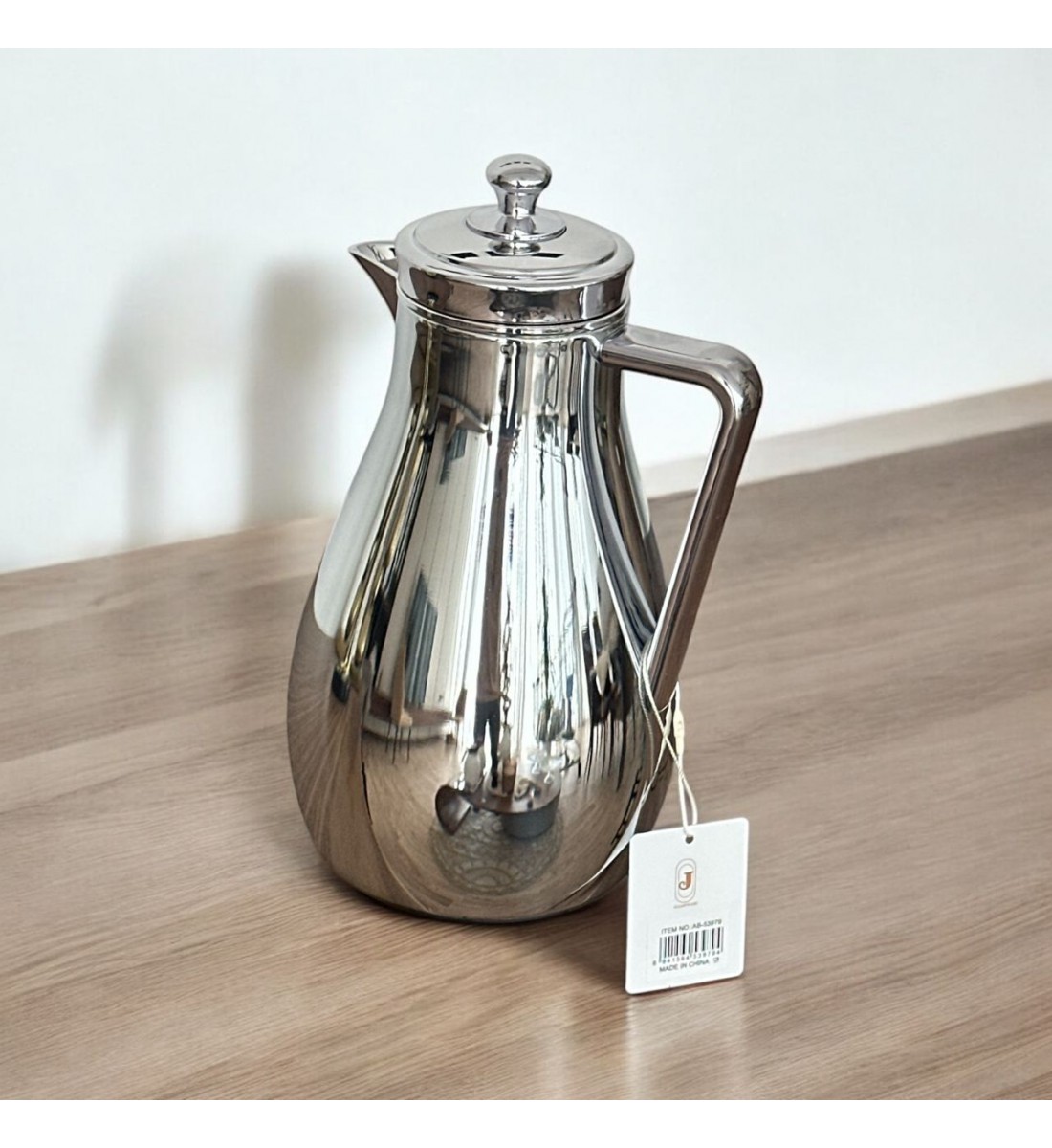 ترمس استيل زجاج استيل كروم فضي فضي 1لتر ترمس استيل زجاج استيل كروم فضي فضي 1لتر