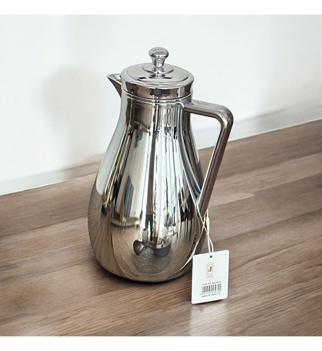 ترمس استيل زجاج استيل كروم فضي فضي 1لتر ترمس استيل زجاج استيل كروم فضي فضي 1لتر