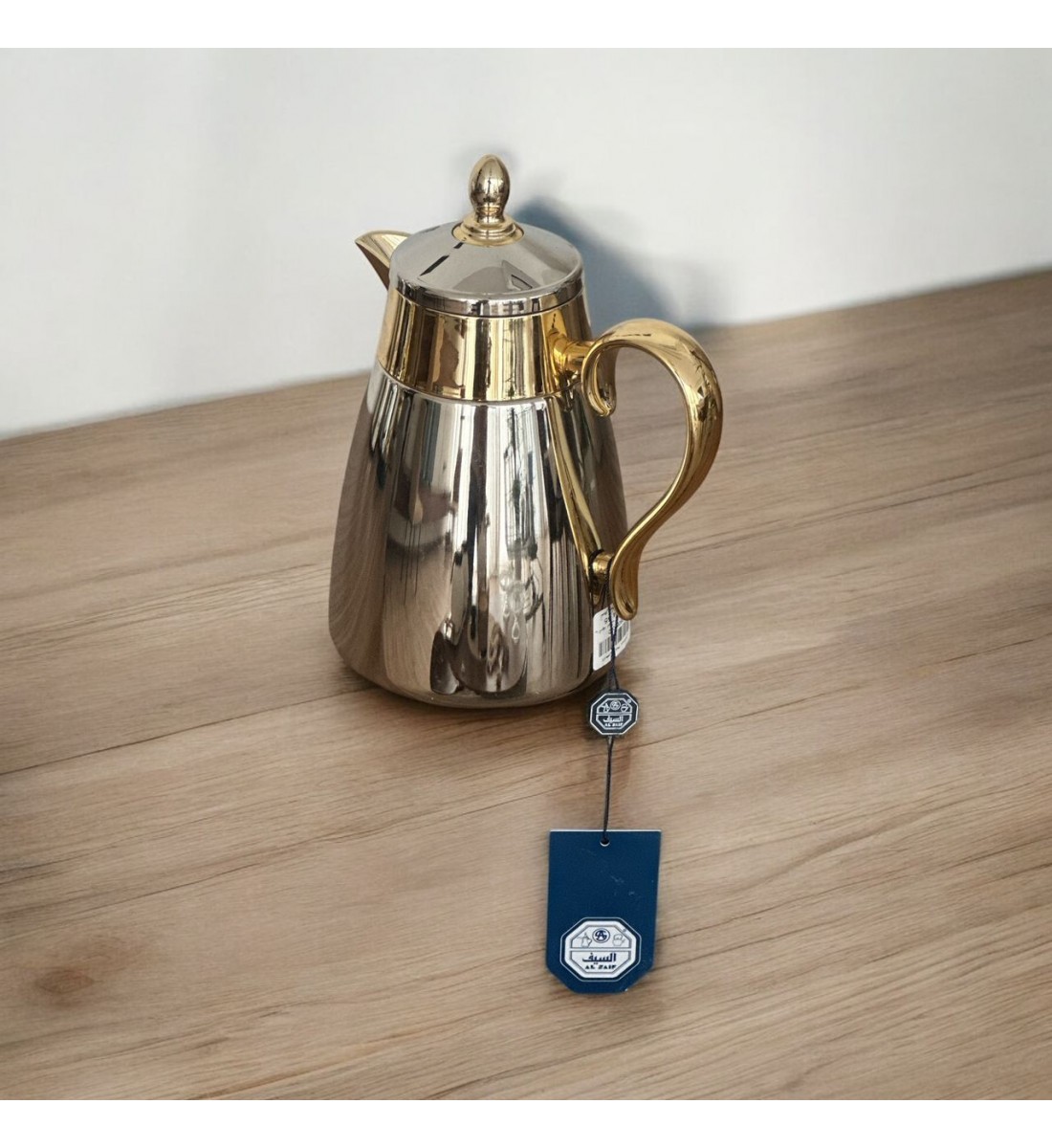 ترمس استيل زجاج شهد فضي مذهب 0.65 لتر ترمس استيل زجاج شهد فضي مذهب 0.65 لتر