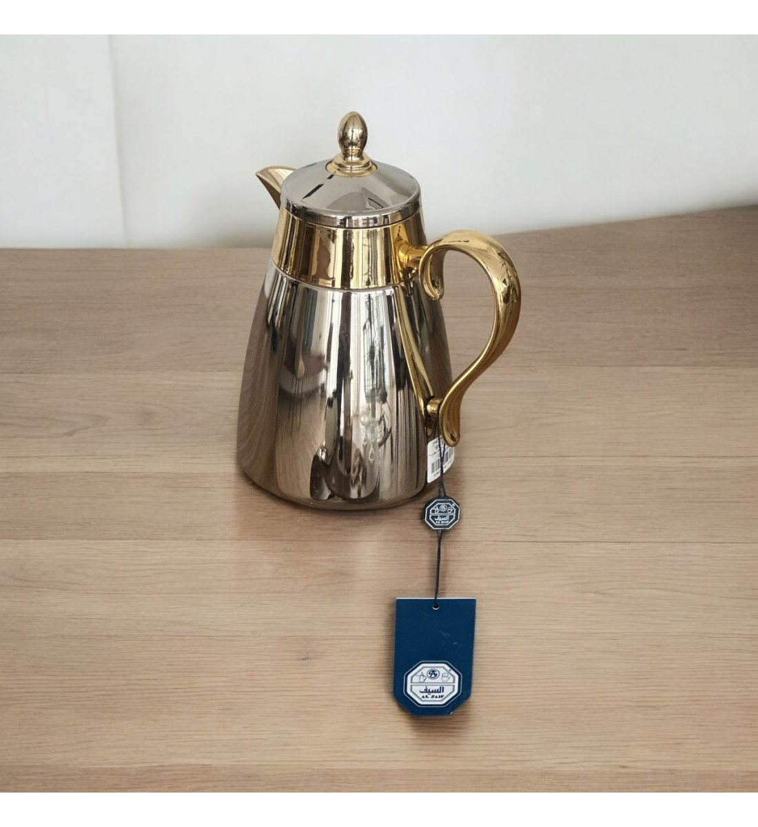 ترمس استيل زجاج شهد فضي مذهب 0.65 لتر ترمس استيل زجاج شهد فضي مذهب 0.65 لتر