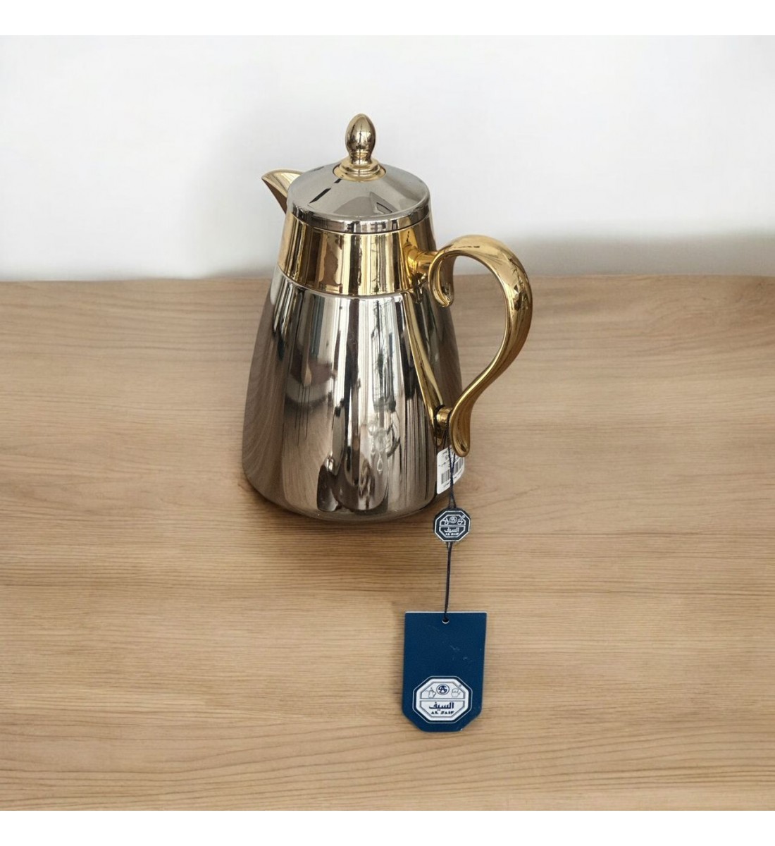 ترمس استيل زجاج شهد فضي مذهب 0.65 لتر ترمس استيل زجاج شهد فضي مذهب 0.65 لتر