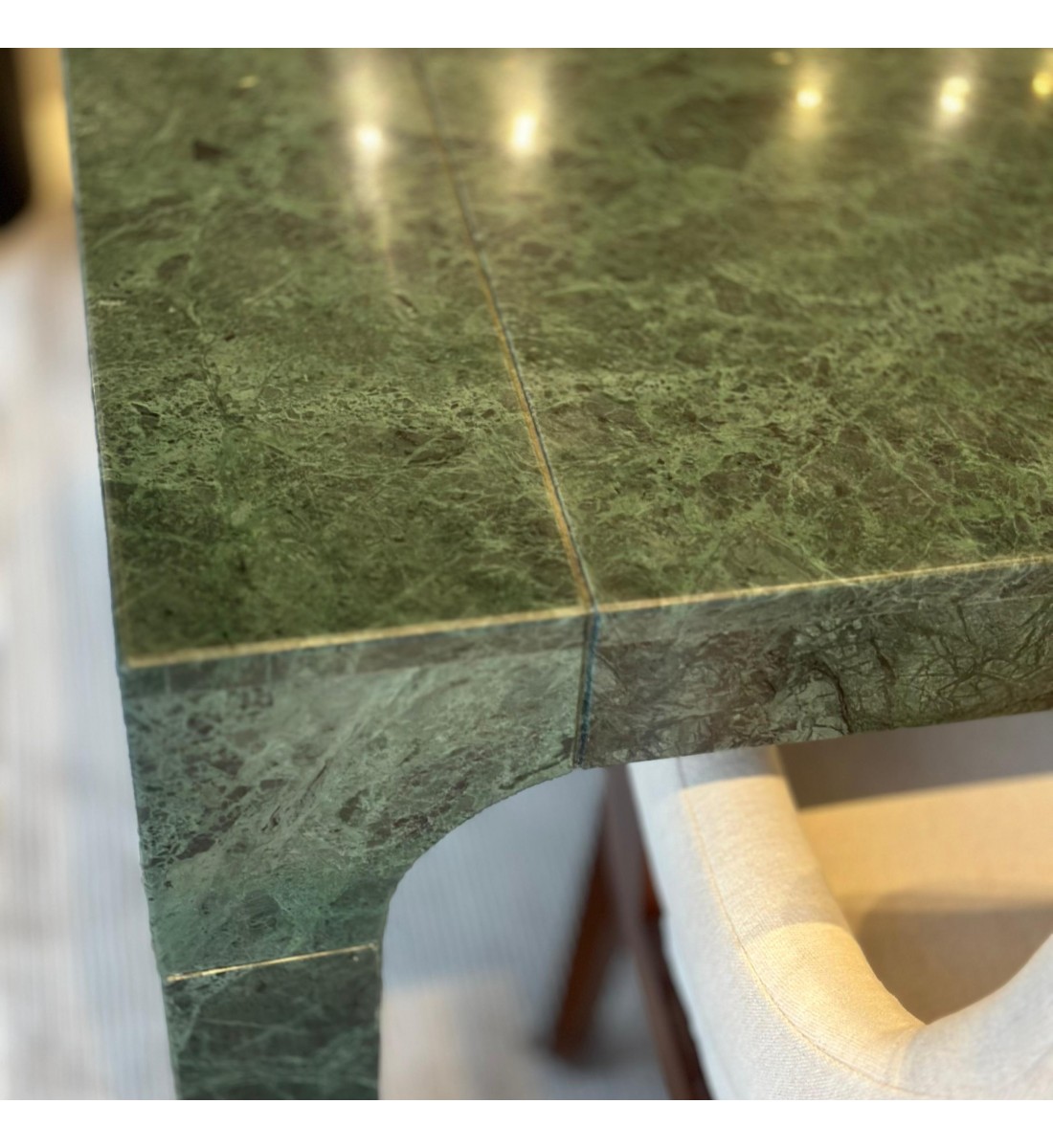 طاولة طعام رخام بدون الكراسي 240×100×79سم طاولة طعام رخام بدون الكراسي 240×100×79سم