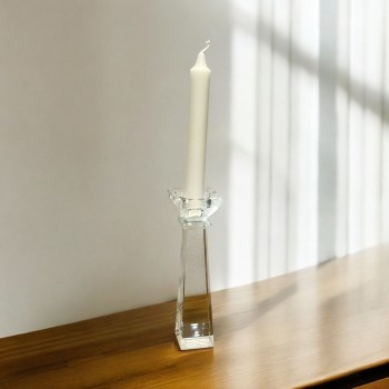 شمعدان كرستال تصميم انيق19×5×5سم 