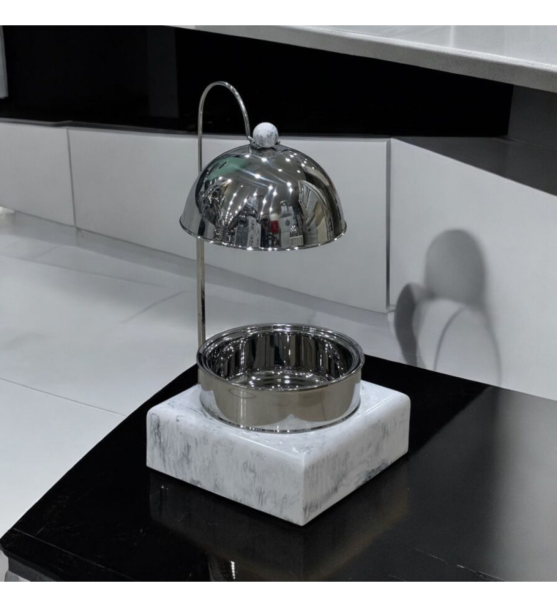 سخان طعام من الستانلس ستيل هندي غطاء استيل –4.5لتر 