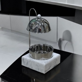 سخان طعام من الستانلس ستيل هندي غطاء استيل –4.5لتر 