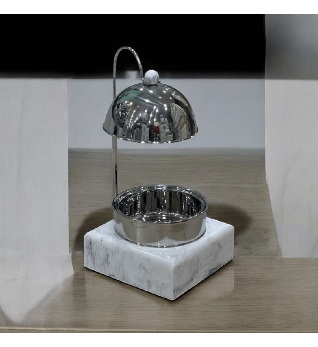 سخان طعام من الستانلس ستيل هندي غطاء استيل –4.5لتر 