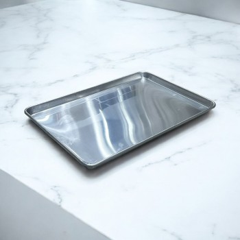 صحن تقديم من الالمنيوم مقس 60×40×3سم 