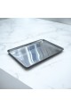 Aluminum serving plate, 60 x 40 x 3 cm