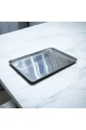 Aluminum serving plate, 60 x 40 x 3 cm