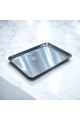 Aluminum serving plate, 40 x 29 x 3 cm
