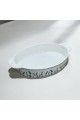 Blue rose oven tray 36 x 20 x 6 cm