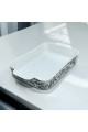 Blue rose oven tray 36 x 20 x 6 cm
