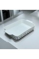 Blue rose oven tray 36 x 20 x 6 cm