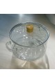 3.2L Glass Saucepan with Lid and Handle